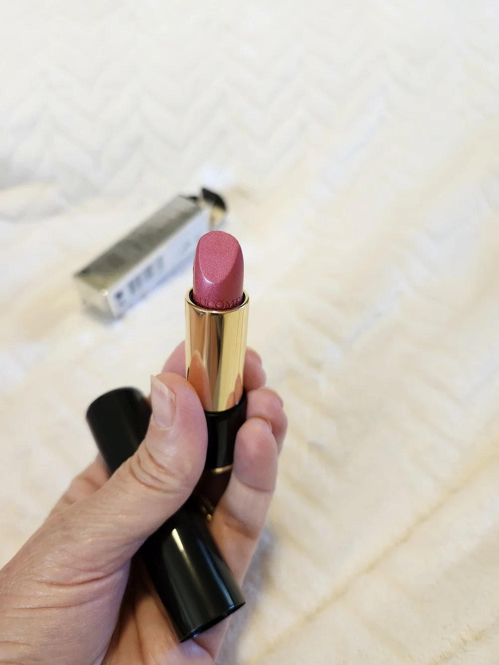 LANCOME - L'Absolu Rouge Hydrating Lipcolor - 355 Rosy Sparkling Cream